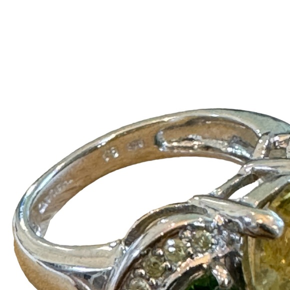 Vintage Gorgeous citrine gemstone ring - Picture 11 of 11